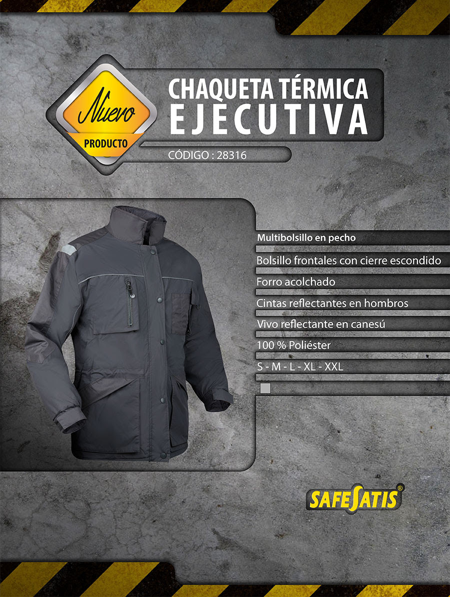 CHAQUETA TERMICA REFLECTANTE