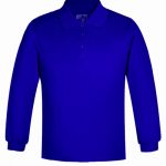 POLERA DRY FIT CUELLO CAMISERO HOMBRE MANGA LARGA 