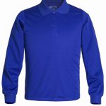 POLERA DRY FIT CUELLO CAMISERO MUJER MANGA LARGA 