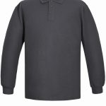POLERA PIQUE HOMBRE MANGA LARGA 