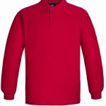 POLERA PIQUE HOMBRE MANGA LARGA 